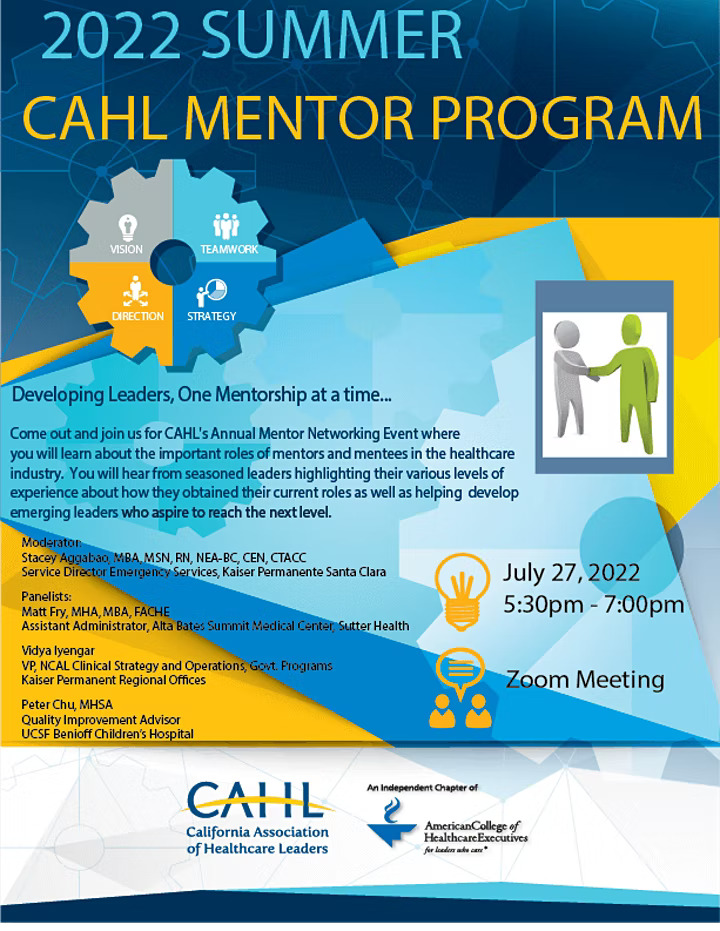 Summer 2022 Mentor Program